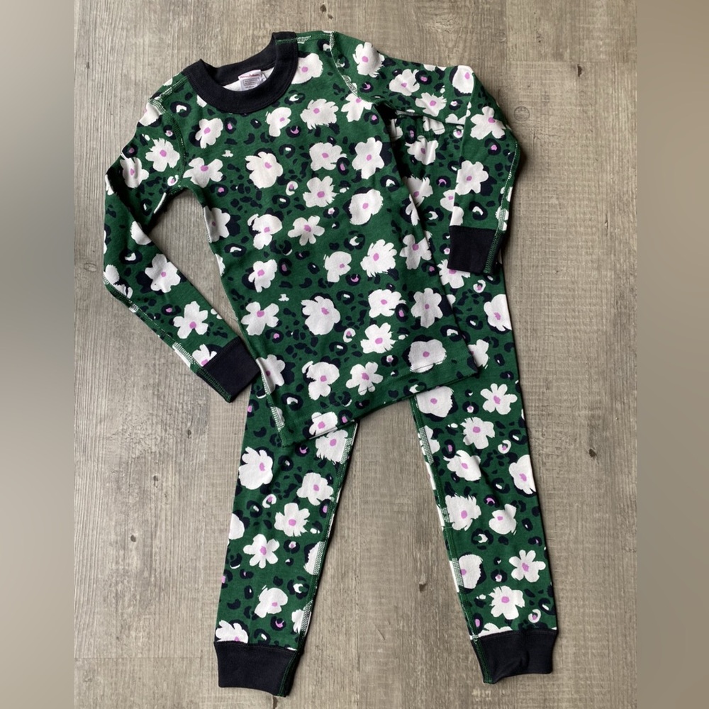 Hanna Anderson Floral Pajamas